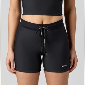 Bandit 5" cadence Women's black Compression running Shorts